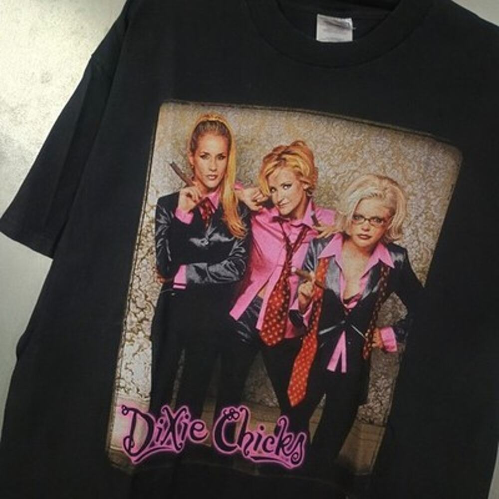 Dixie Chicks Vintage 90s Country Western Music Band Shirt XL Woman Feminist Girl